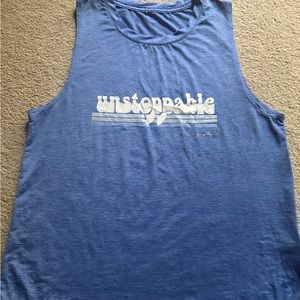 Peloton "Unstoppables" spiritual gangster tank.